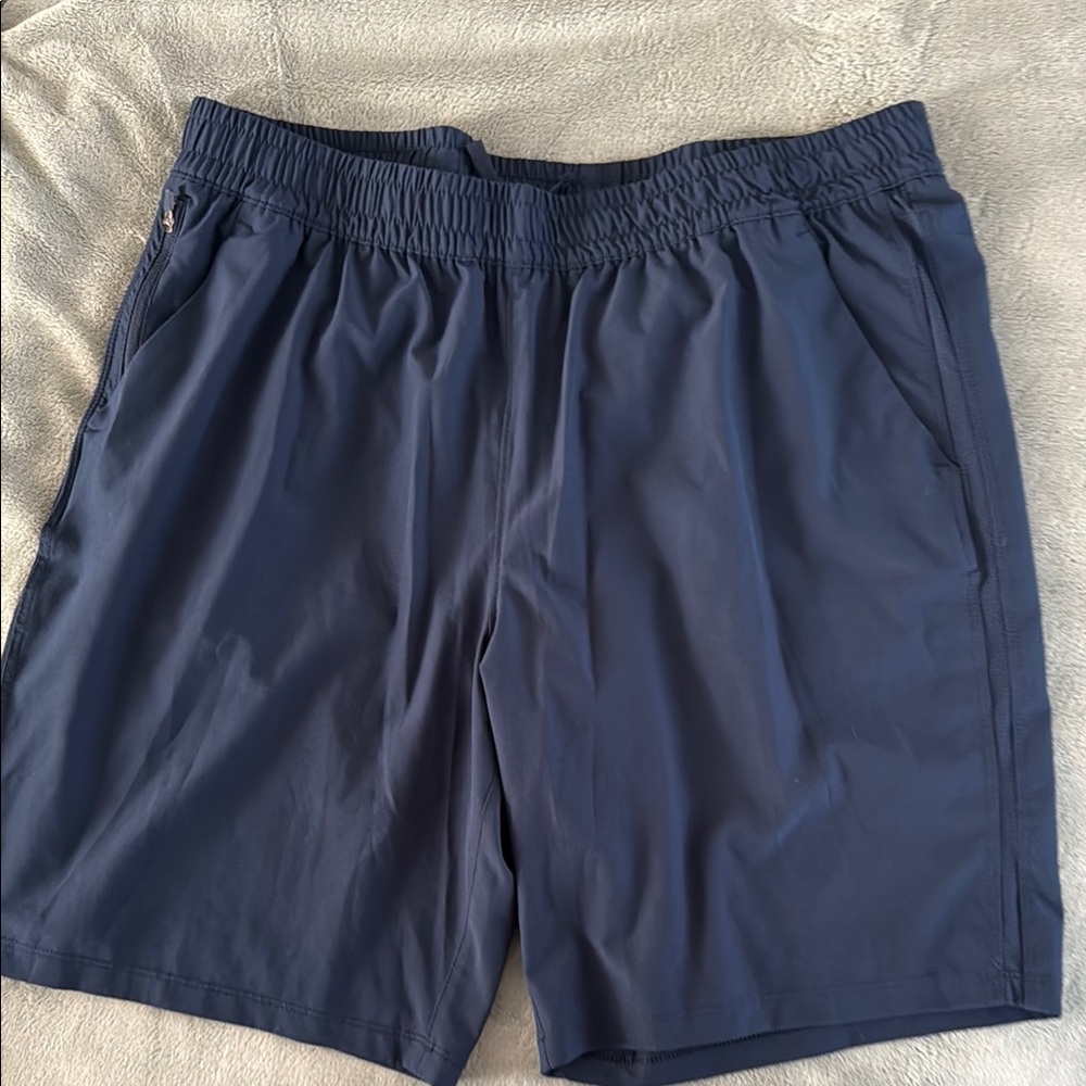 Athletic Works Dark Blue and Black Shorts